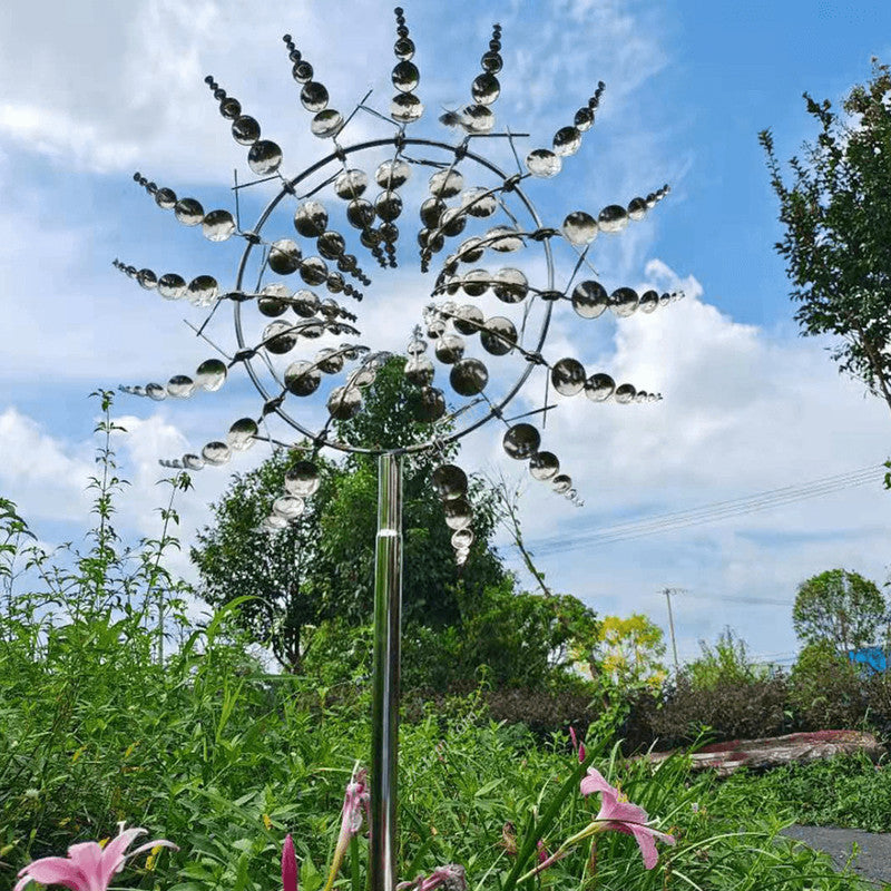 Ornamental Spinning Windmill for Outdoor