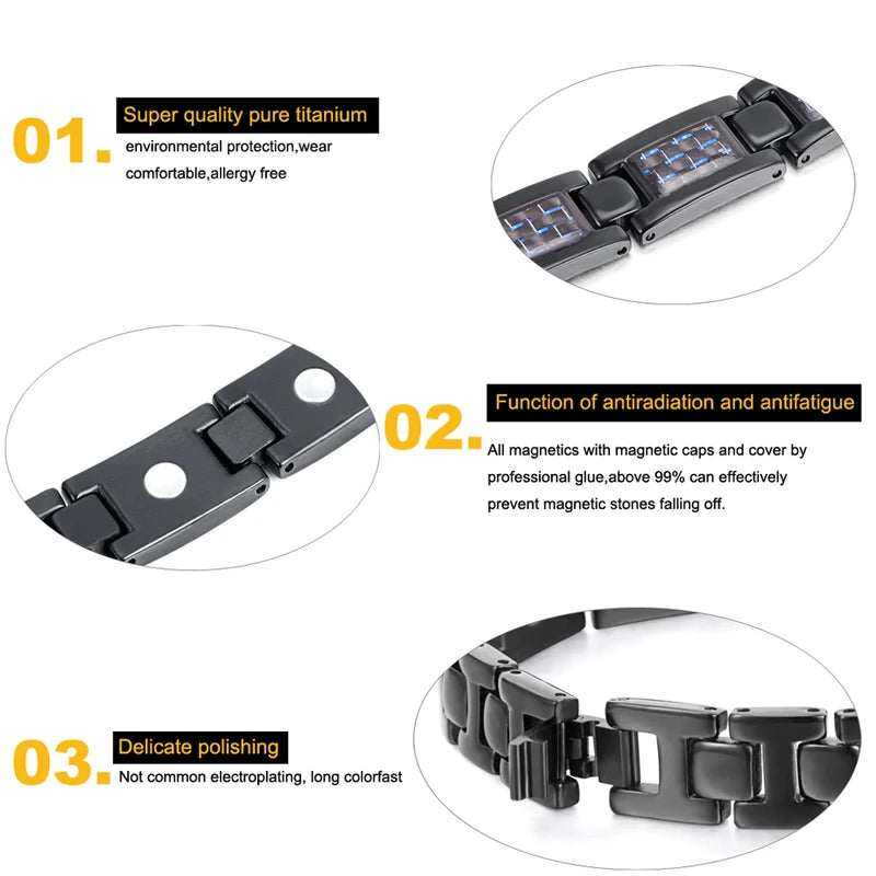 SlimmingTherapy Titanium Magnetic Bracelet