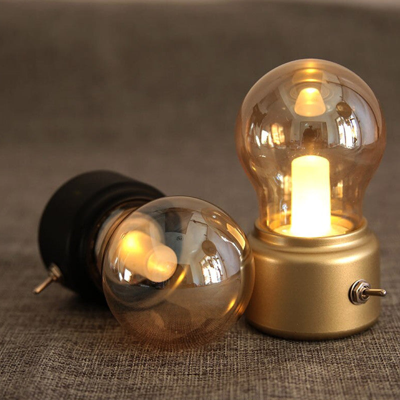 Vintage Bulb Night Light