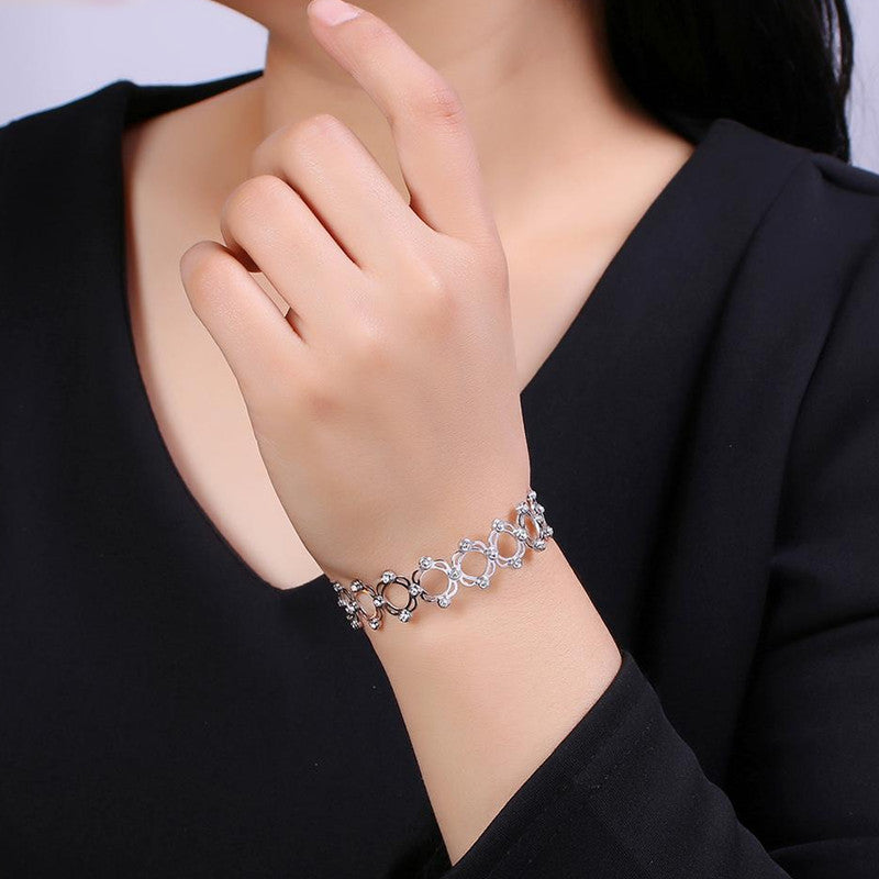 2 in 1 Adjustable Magnetic Lymph Therapy Detox Bracelet Ring