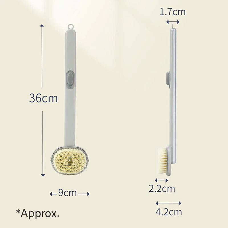 Long Handle Bath Massage Cleaning Brush